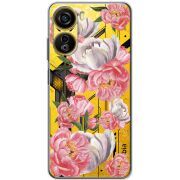 Прозрачный чехол BoxFace Nubia Neo 5G Peony Watercolor Style