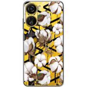 Прозрачный чехол BoxFace Nubia Neo 5G Cotton flowers