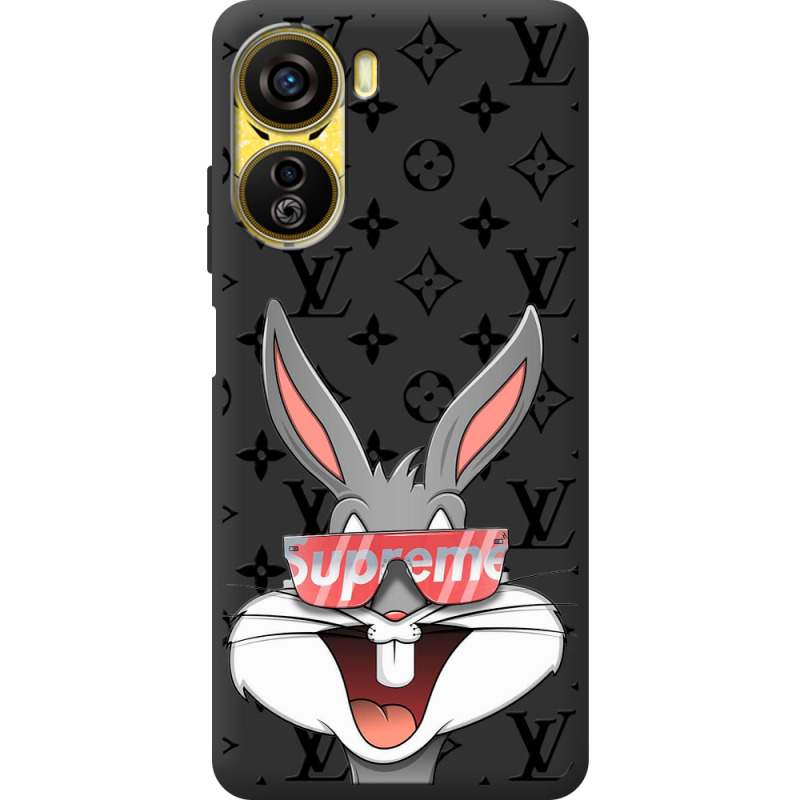 Черный чехол BoxFace Nubia Neo 5G looney bunny