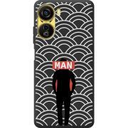 Черный чехол BoxFace Nubia Neo 5G Man Pattern