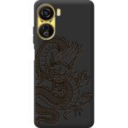 Черный чехол BoxFace Nubia Neo 5G Chinese Dragon