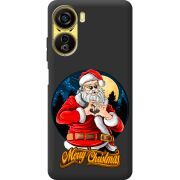 Черный чехол BoxFace Nubia Neo 5G Cool Santa