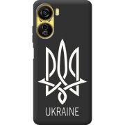 Черный чехол BoxFace Nubia Neo 5G Тризуб монограмма ukraine