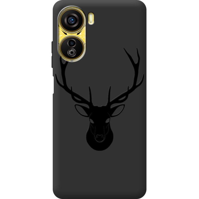 Черный чехол BoxFace Nubia Neo 5G Deer