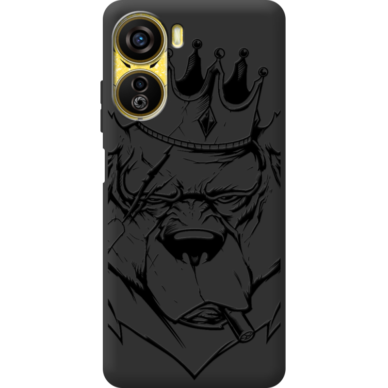 Черный чехол BoxFace Nubia Neo 5G Bear King