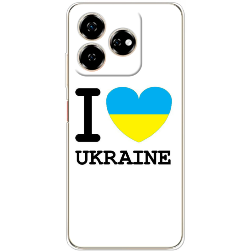 Чехол BoxFace Nubia V60 I love Ukraine