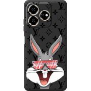 Черный чехол BoxFace Nubia V60 looney bunny