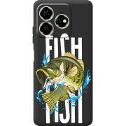 Черный чехол BoxFace Nubia V60 Fish