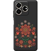 Черный чехол BoxFace Nubia V60 Ukrainian Ornament