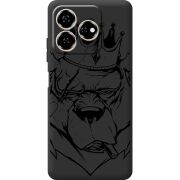 Черный чехол BoxFace Nubia V60 Bear King