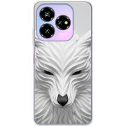 Чехол BoxFace Nubia V60 Design White Wolf