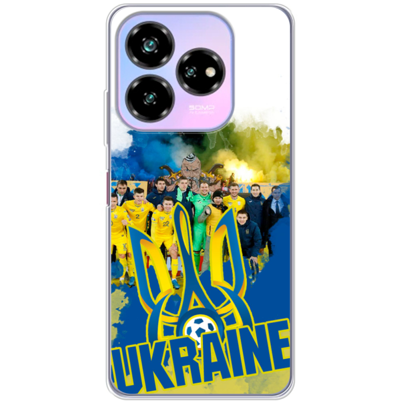 Чехол BoxFace Nubia V60 Design Ukraine national team