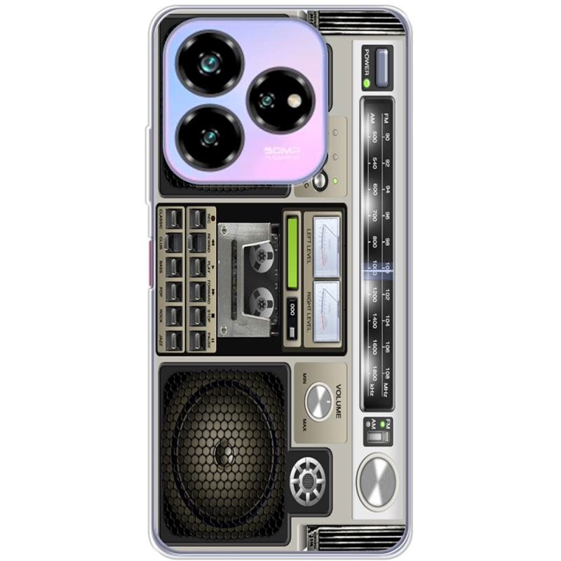 Чехол BoxFace Nubia V60 Design Old Boombox