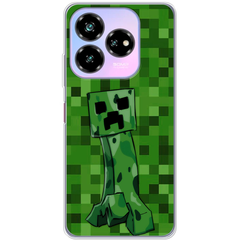 Чехол BoxFace Nubia V60 Design Minecraft Creeper