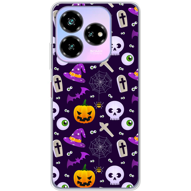 Чехол BoxFace Nubia V60 Design Halloween Purple Mood