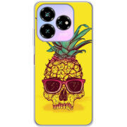 Чехол BoxFace Nubia V60 Design Pineapple Skull