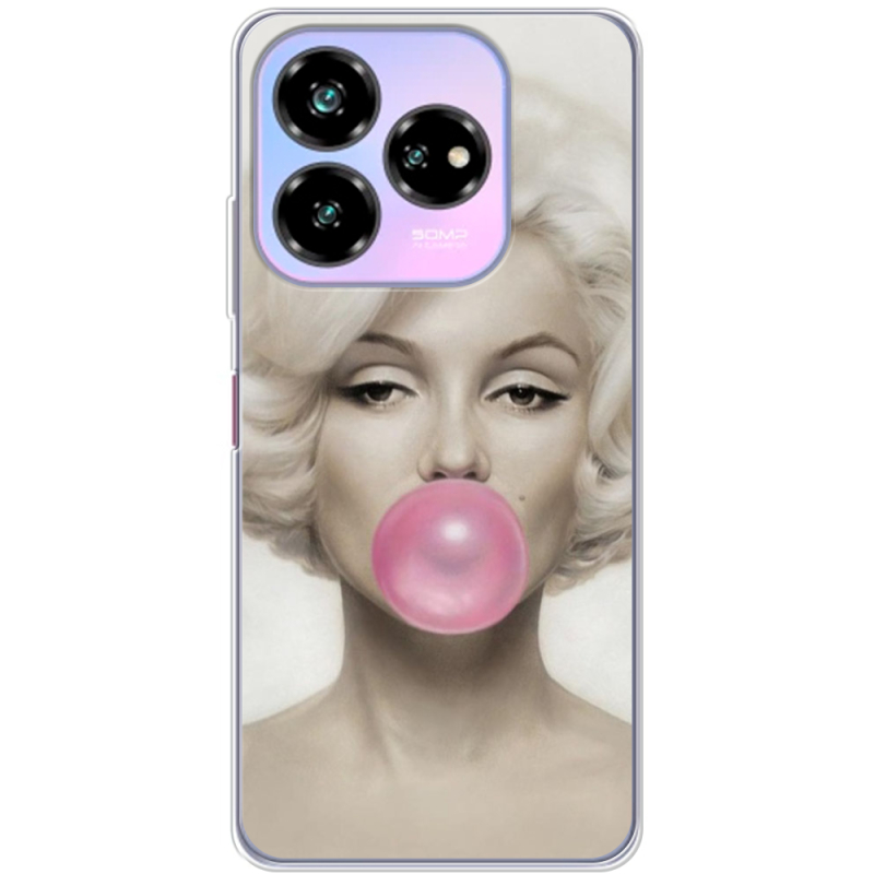 Чехол BoxFace Nubia V60 Design Marilyn Monroe Bubble Gum