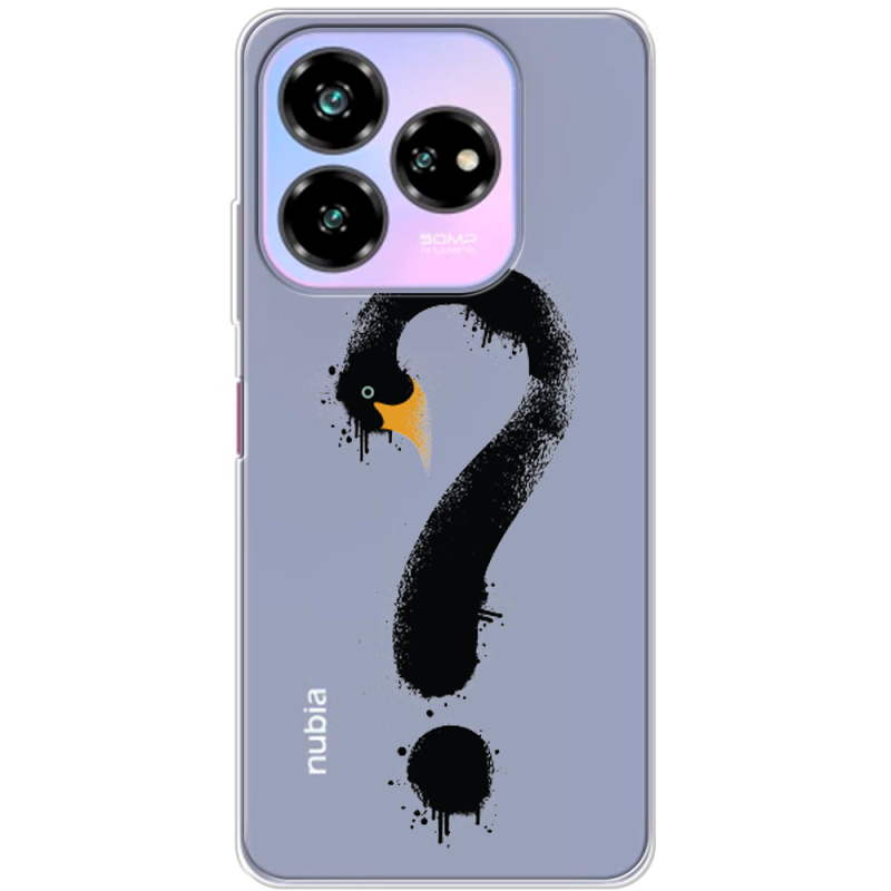 Прозрачный чехол BoxFace Nubia V60 Design Swan question