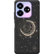 Черный чехол BoxFace Nubia V60 Design Moon