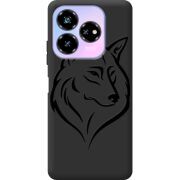 Черный чехол BoxFace Nubia V60 Design Wolf