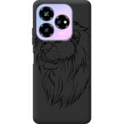 Черный чехол BoxFace Nubia V60 Design Lion