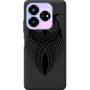 Черный чехол BoxFace Nubia V60 Design Owl