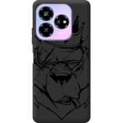 Черный чехол BoxFace Nubia V60 Design Bear King