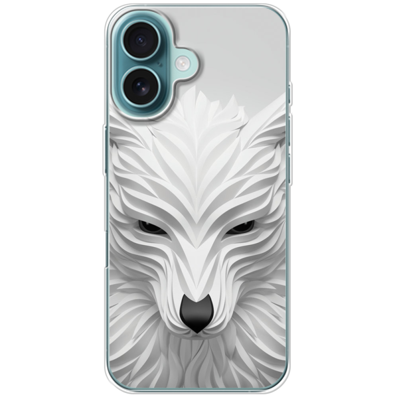 Чехол BoxFace Apple iPhone 16 White Wolf