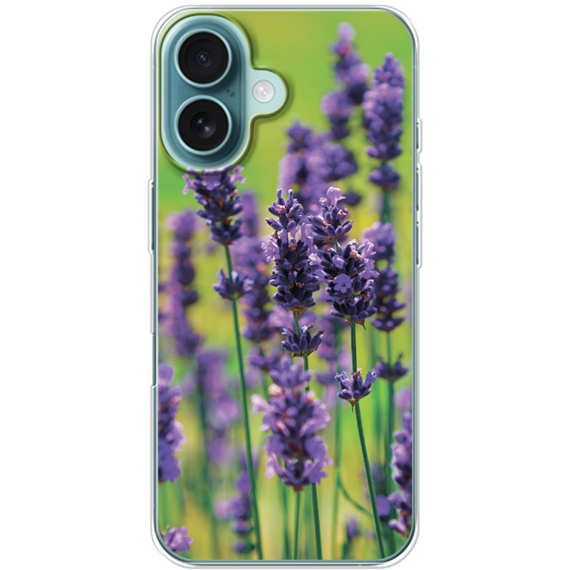 Чехол BoxFace Apple iPhone 16 Green Lavender