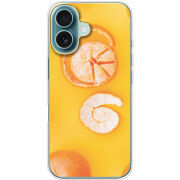 Чехол BoxFace Apple iPhone 16 Yellow Mandarins