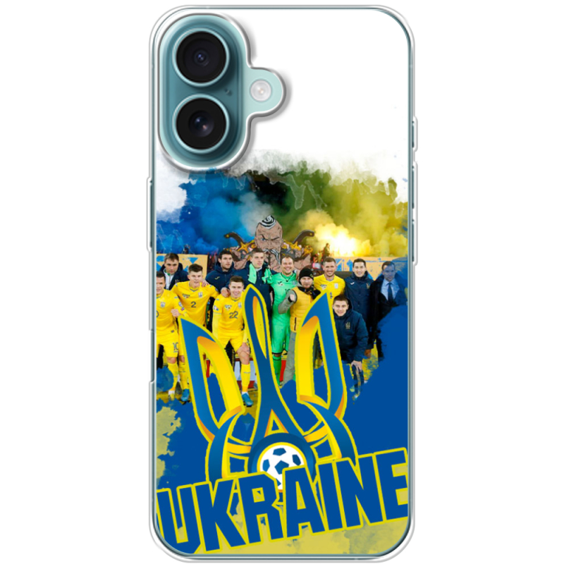 Чехол BoxFace Apple iPhone 16 Ukraine national team