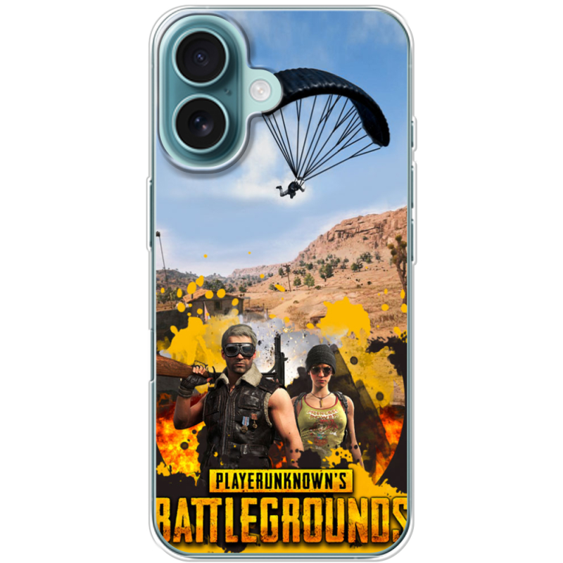 Чехол BoxFace Apple iPhone 16 Pubg parachute