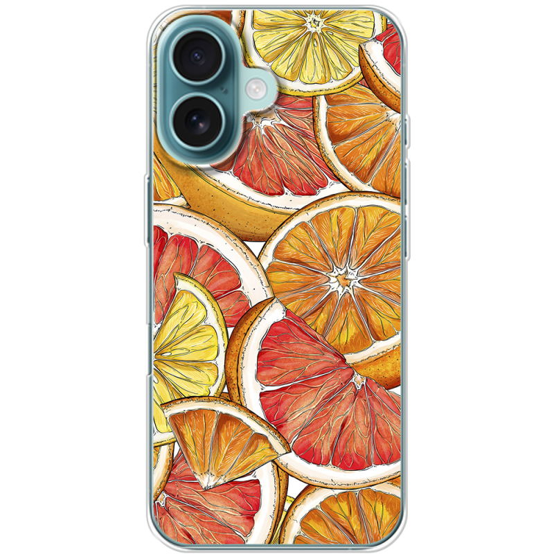 Чехол BoxFace Apple iPhone 16 Citrus Pattern