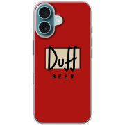 Чехол BoxFace Apple iPhone 16 Duff beer