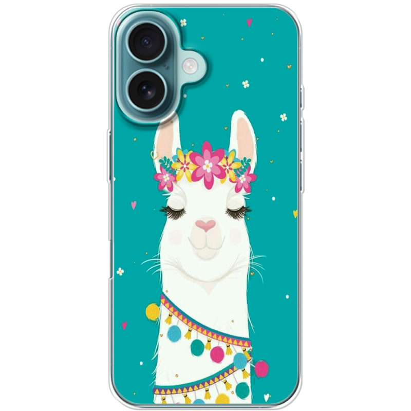 Чехол BoxFace Apple iPhone 16 Cold Llama