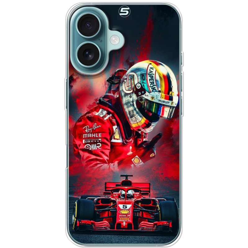 Чехол BoxFace Apple iPhone 16 Racing Car