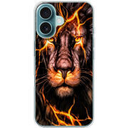 Чехол BoxFace Apple iPhone 16 Fire Lion