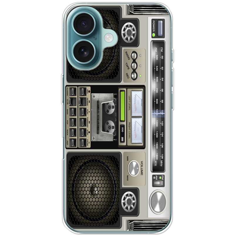 Чехол BoxFace Apple iPhone 16 Old Boombox