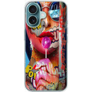 Чехол BoxFace Apple iPhone 16 Colorful Girl