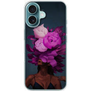 Чехол BoxFace Apple iPhone 16 Exquisite Purple Flowers