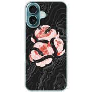 Чехол BoxFace Apple iPhone 16 Snake Rose