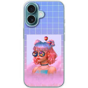 Чехол BoxFace Apple iPhone 16 Girl in the Clouds