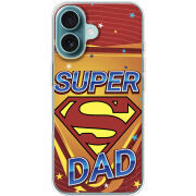 Чехол BoxFace Apple iPhone 16 Super Dad