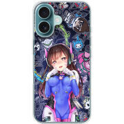 Чехол BoxFace Apple iPhone 16 Overwatch D.VA