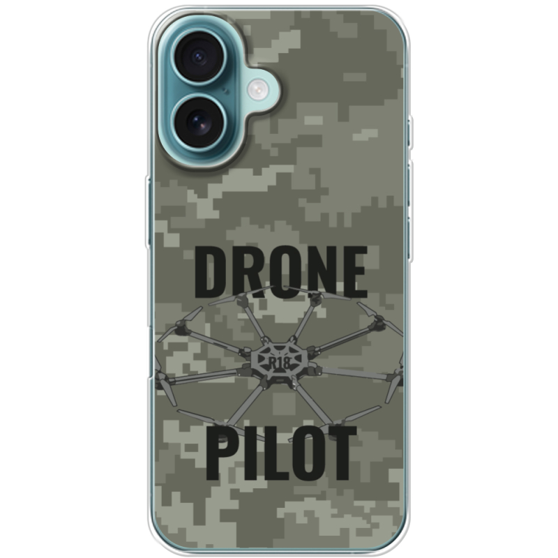 Чехол BoxFace Apple iPhone 16 Drone Pilot