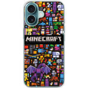 Чехол BoxFace Apple iPhone 16 Minecraft Mobbery