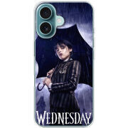 Чехол BoxFace Apple iPhone 16 Wednesday Addams