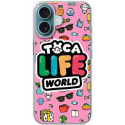 Чехол BoxFace Apple iPhone 16 Toca Boca Life World