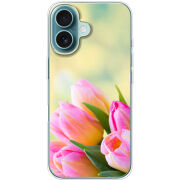 Чехол BoxFace Apple iPhone 16 Bouquet of Tulips