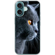 Чехол BoxFace Apple iPhone 16 English cat